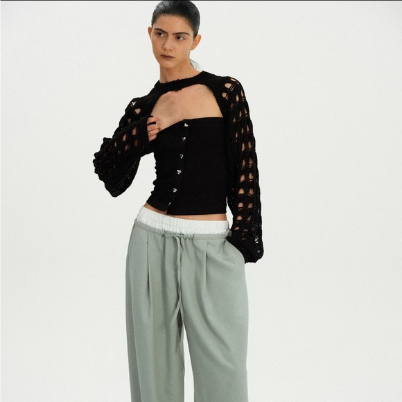 Source Unknown Crochet Stirrup Sweater Sleeves - Picture 4 of 9